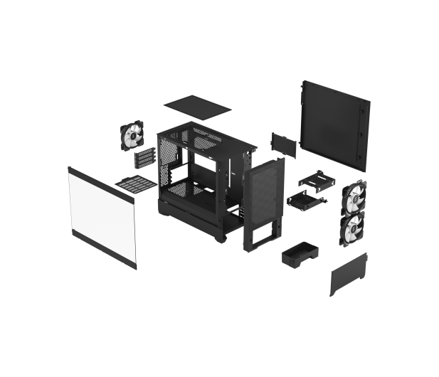 Fractal Design Pop Mini Air RGB Black TG Clear Tint - 1051271 - zdjęcie 16